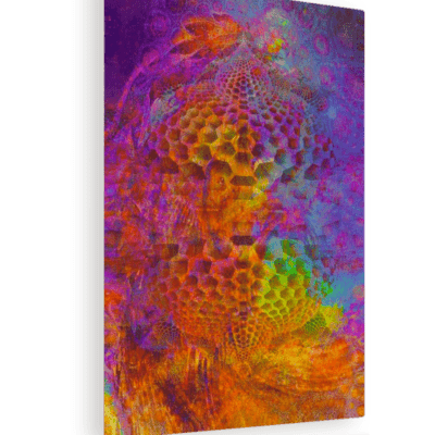 Planetary Catacombs || Metal Art Print