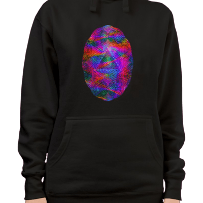 Striated Prism Lotus || Unisex Premium Pullover Hoodie